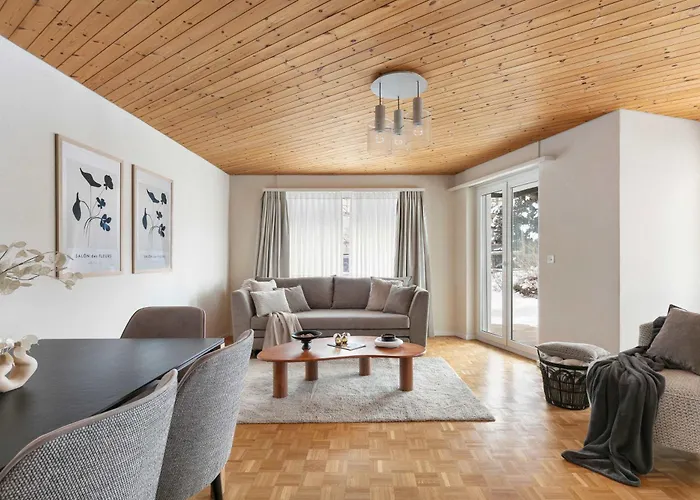 Modern Alpine Terrace Appartement Davos